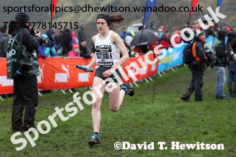 Stewart Cup International Relay, Great Edinburgh Cross Country. Photo: David T. Hewitson/Sports for All Pics
